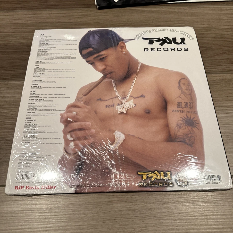 C-Murder Trapped In Crime Vinyl. 🔥SUPER RARE🔥 2000 NO LIMIT RECORDS MASTER P - Image 2 of 3