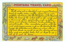 MONTANA-MONTANA TRAVEL CARD-LINEN-#1249-(MT-MISC)