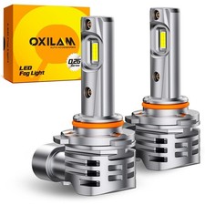 Oxilam 9145 9140 H10 Led Fog Light Bulbs 54w 6000lm Mini Size 6500k Cool White Oxilam 9145 9140 H10 Led Fog Light Bulbs 54w 6000lm Mini Size 6500k Cool White