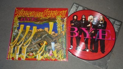 Jingo De Lunch - B.Y.E. - Vertigo 510 633-1 Germany 1992 Picture Disc LP