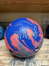 Used Hammer Infamous Bowling Ball 16 Pounds