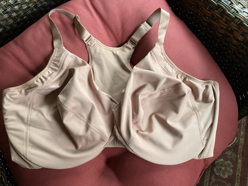 GLAMORISE 1247 FRONT CLOSE WONDERWIRE BRA, 42G CAPPUCCINO - Picture 12 of 14