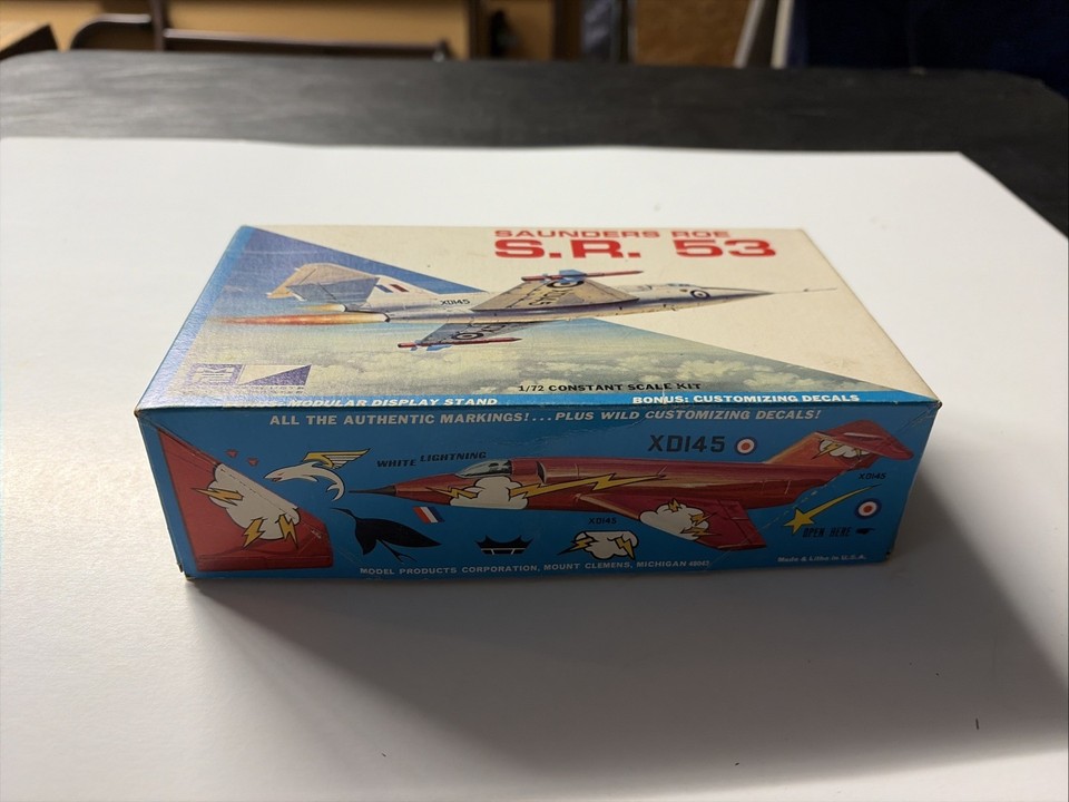 Vintage MPC 1/72 Saunders Roe S.R. 53 Kit New In Box | eBay