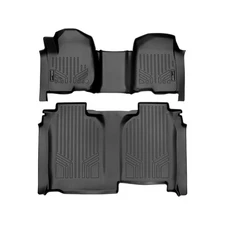 SMARTLINER All Weather Protection Custom Fit 2 Row Floor Mat Liner Set Compat...