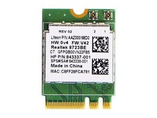 HP Realtek RTL8723BE-VB 802.11b/g/n1x1 Wi-Fi Bluetooth 4.0 combo WLAN 843337-001