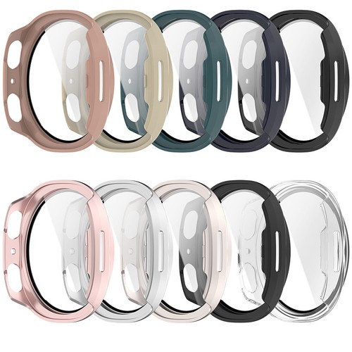 For Samsung Galaxy Watch8 40mm/44mm Tempered Screen Protector Full Cover Case - Photo 3 sur 24