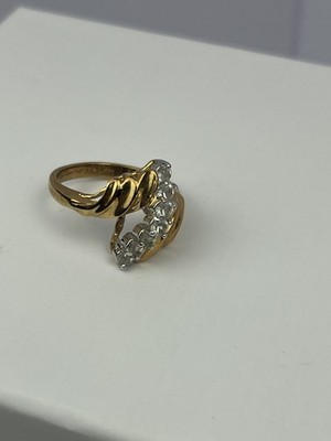 Vintage 14K GE Gold Electroplated Ring EDCO Taiwan Size 8.5