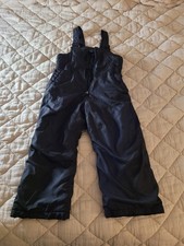 Kids Size 4/small Black Bib Snow Pants Zero Xposur