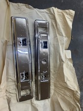 1966 67 68 Mopar B C Body Armrest Bezels 2589584 Charger Gtx Satellite Nos