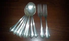 Paul Revere by Towle Sterling Silver - 10 pieces (8 Spoons, 2 Forks) 420 grams