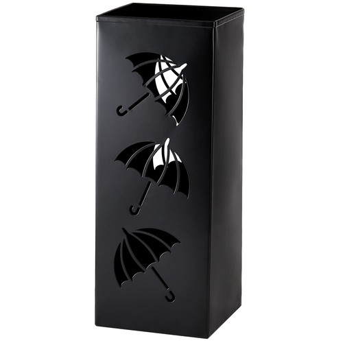 Metal Umbrella Holder, Square Umbrella Stand Rack for Entryway, 6.3" x 6.3" x...