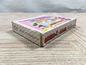 UF3409 Mickey Mouse Fushigi no Kuni no Daibouken BOXED NES Famicom Japan