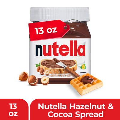 Nutella Creamy Hazelnut Cocoa Spread   13 oz