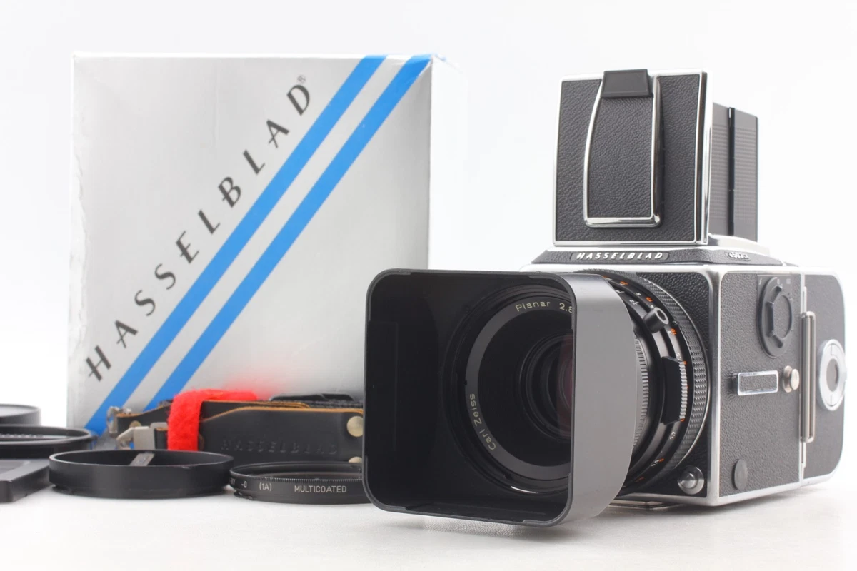 NEAR MINT Hasselblad 503 CX 80mm CF A12 magazine bright Matte