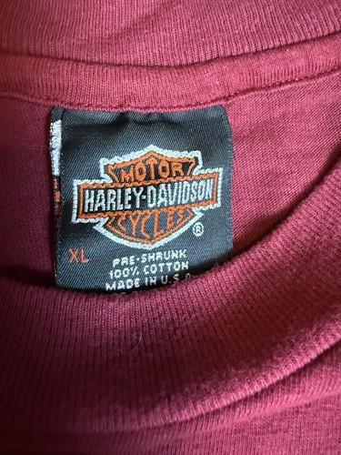 Rare Vintage 1995 Harley Davidson HOG Rally T Shirt XL Richmond VA Single Stich - Picture 7 of 9