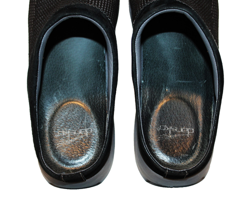 Dansko Sondra bequeme Damen-Slipper US 11,5 schwarz Mesh-Leder Clog EU 42 - Bild 5 von 13