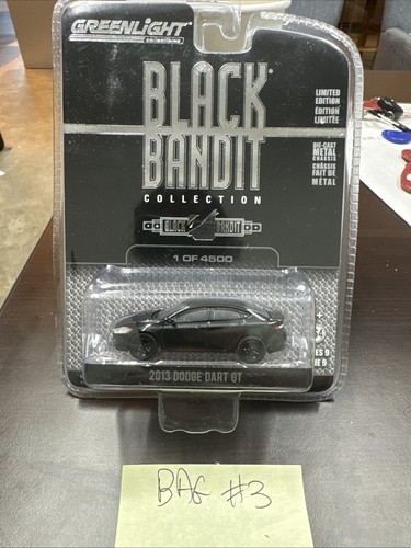 Greenlight Black Bandit Collection 2013 Dodge Dart GT DIECAST 1/64 - Picture 2 of 7