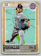 2021 Topps Gypsy Queen Tarot of the Diamond #TOD4 Gerrit Cole (ref 215429)