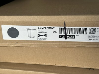 New IKEA KOMPLEMENT Dark Gray Divider For Frame 100x58 cm (39 3/8x22  405.092.18