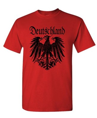 BLACK DEUTSCHLAND EAGLE - german soccer - Cotton Unisex T-Shirt