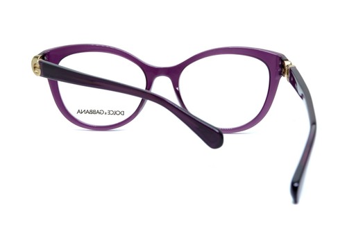 Dolce&Gabbana D&G DG 3250 3045 Transparent Violet size 54/18/140 Eyeglasses - Picture 6 of 6