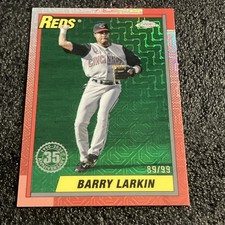 2025 Topps 35th Anniversary Green Mojo Barry Larkin /99