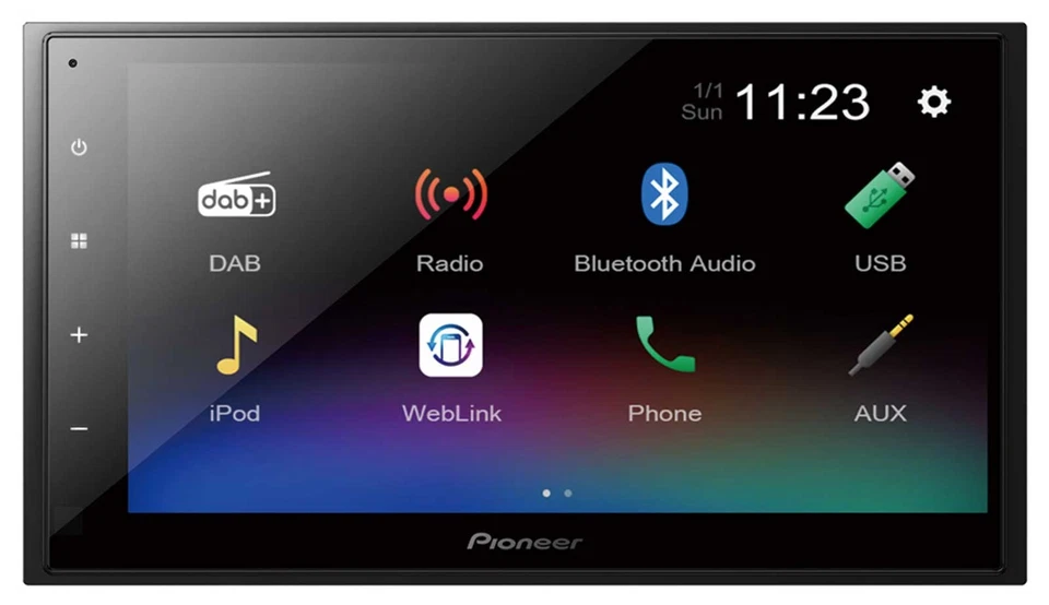 Pioneer DAB MP3 Bluetooth 2DIN USB Autoradio für Chevrolet Corvette 05-13 Upland - Bild 4 von 4