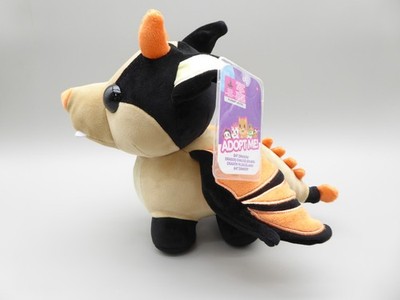 Adopt Me! Legendary Bat Dragon 8-Inch Plush w/Hang tag & Witch Hat Code **NEW**