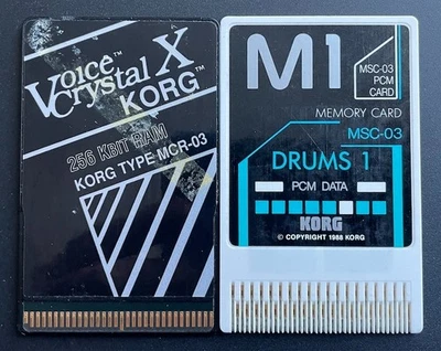 Korg M1 Card products for sale | eBay
