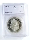 1884-O MS 64 PL Proof-like All White Frosty Clean Cheek SEGS