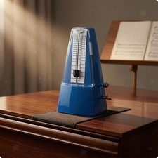 Mechanical Metronome Sliding Weight Pendulum Metronome Tempo Setter Winding Knob