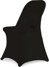 Stretch Spandex Folding Chair Covers 30PCS Universal Fitted Chair Cover
