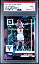 2022 Donruss Optic Zach LaVine Nebula Choice 1/1 PSA 9 #51 