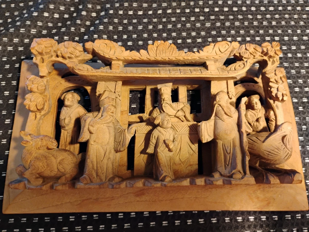 中式木雕| eBay
