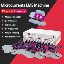 Microcurrent Electric Muscle Massager Body Tighten Slimming Stimulation Machine