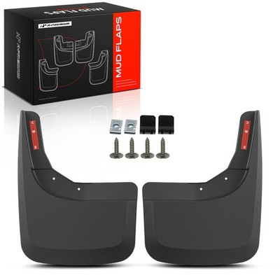 A-Premium 2x Rear Mud Flaps Splash Guard Fender for Chevy Silverado 1500 19-21