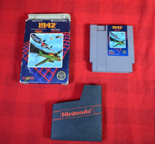 1942 NES Kart and Box No Manual 5 Screw NES Nintendo Maphra is Goth Mommy