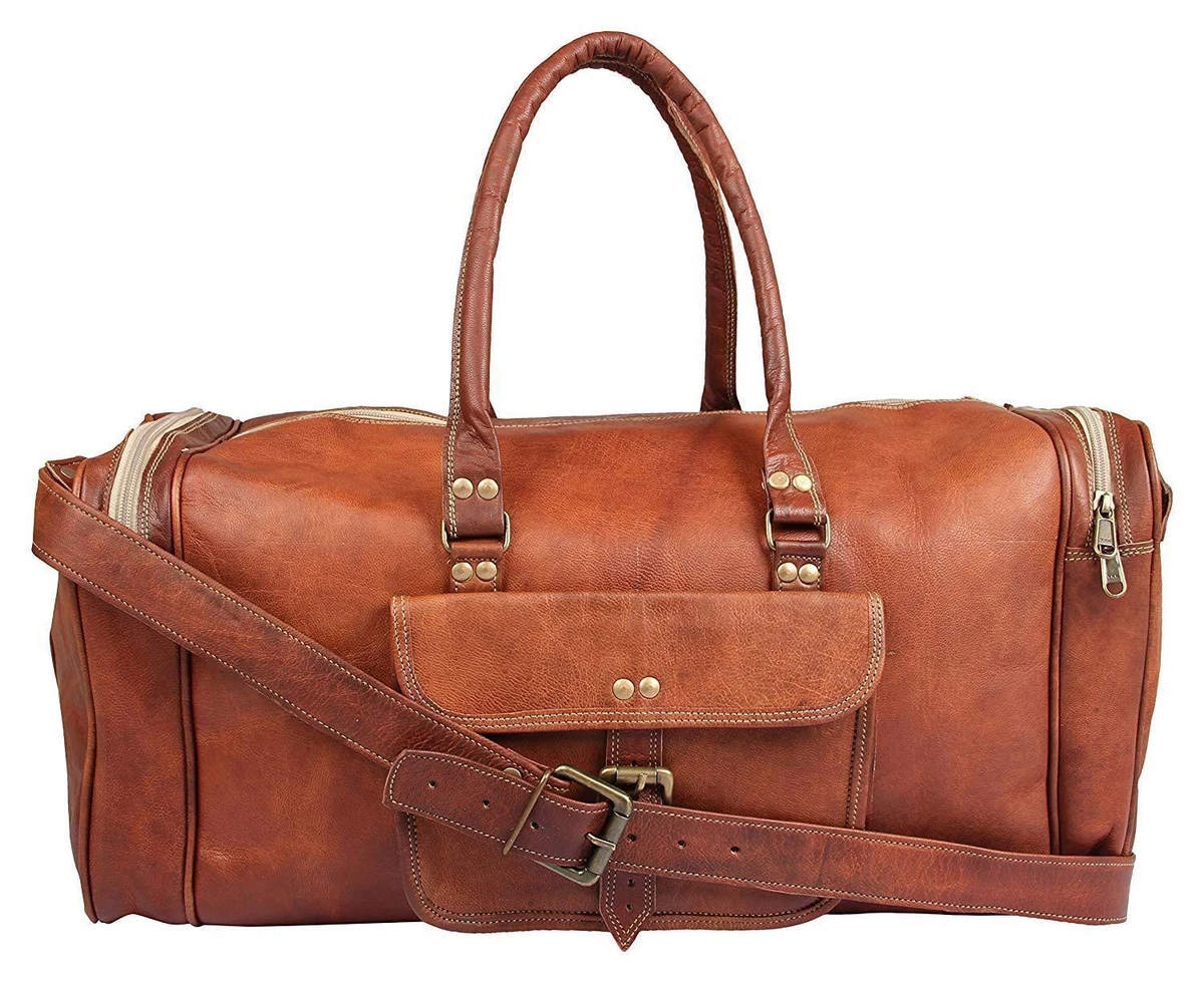 Leder duffle Clearance