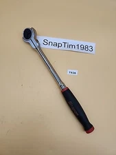 Snap-On Tools  FHNF100 3/8" Drive Swivel-Head Ratchet Red Soft Grip