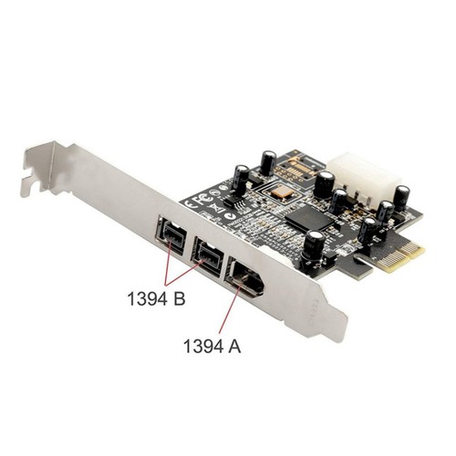 Multifunktions-Controller-Karte PCI-Express zu IEEE1394 A+B 100/200/400/800Mbps - Bild 10 von 13