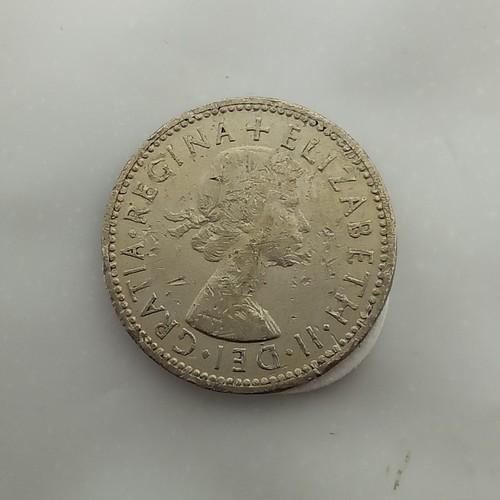 ๐ฌ๐ง ๐ฌ๐ง 1 Shillings 1955 United kingdom Copper-nickel. E32 - Picture 2 of 2