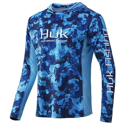 Huk performance fishing hoodie sale