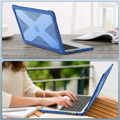 Protective Case for MacBook Pro 14 Inch A2442 2021 Heavy Duty Rugged Hard Cover - 第 7/18 張圖片