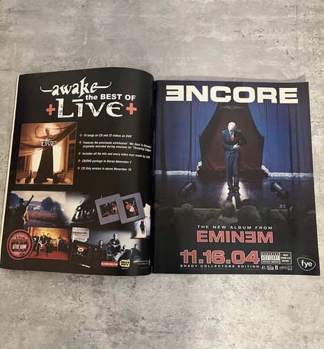 Rolling Stone Magazine November 25, 2004 Eminem ( Cover ) - Picture 3 of 4