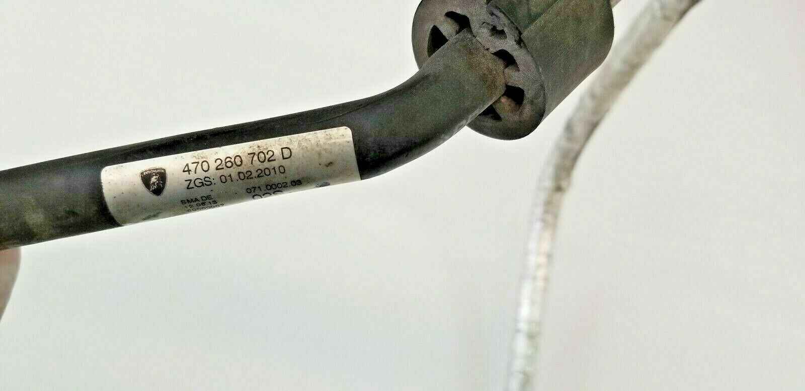 LAMBORGHINI AVENTADOR LP700 720 AC REFRIGERANT LINE PIPE OEM 470260702D