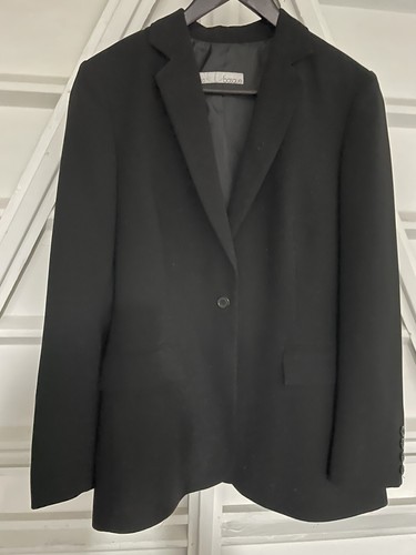 Basque Lined Blazer Black Size 10 - Picture 4 of 6