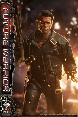 1/6 Scale Future Warrior T-800 Figure Deluxe Edition Present Toys PT-SP51