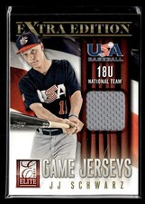 2013 Panini USA Baseball #17 JJ Schwarz 18U National Team Patches MLB