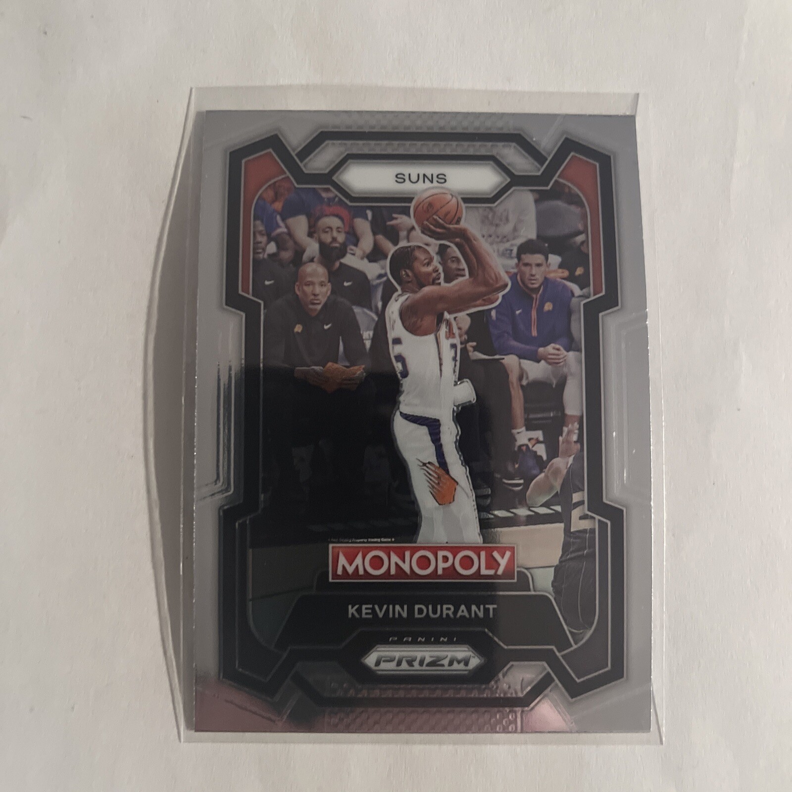 2023-24 Panini Monopoly Prizm KEVIN DURANT SILVER PRIZM #70 PHOENIX SUNS NBA
