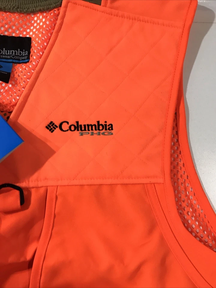 Columbia Performance Hunting Gear (PHG) Vest Game Pouch XL Blaze Orange - Image 3 of 4
